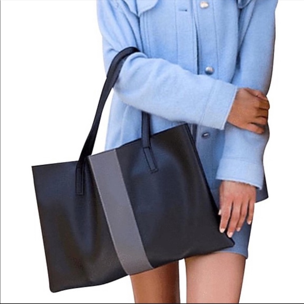 Vince Camuto leather tote. Like new
